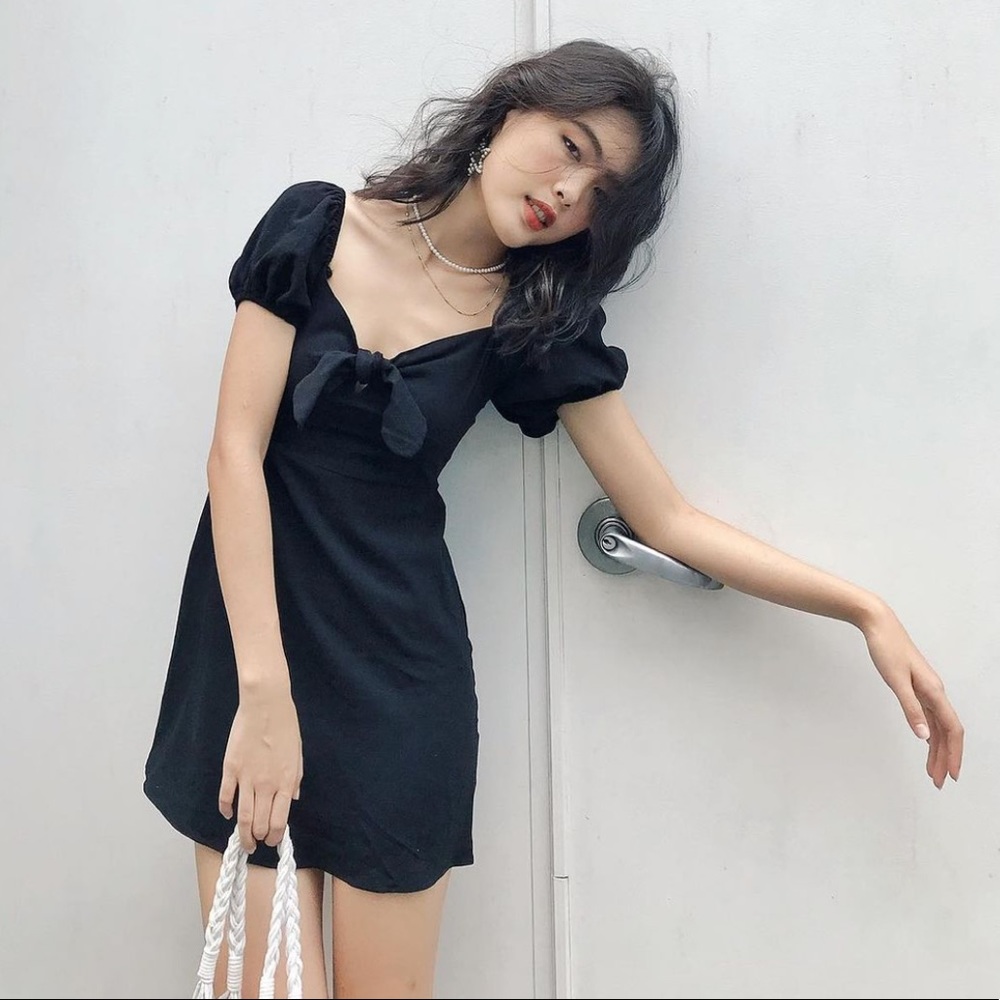 Bow Tie Little Black Dress